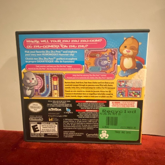 Nintendo DS Zhu Zhu Pets Video Game - Picture 2 of 2